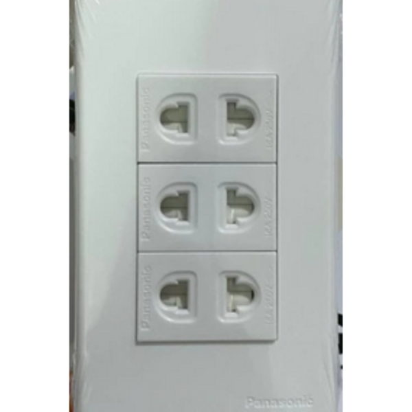 COMBO PANASONIC - Bộ Mặt Ổ cắm, Mặt Công tắc dòng Wide Panasonic Chính hãng. (2)