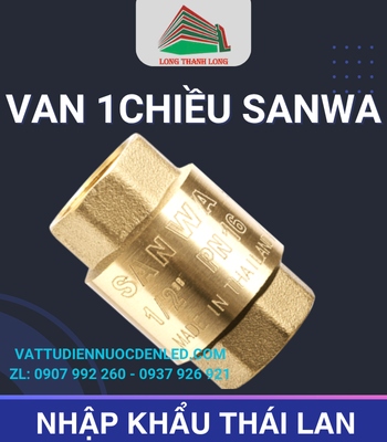 van 1 chieu lo xo sanwa